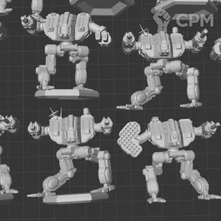 Описание картинки Avatar (Omnimech) от White Blackjack по цене 399руб | Свободный Рынок Миниатюр - СРМ