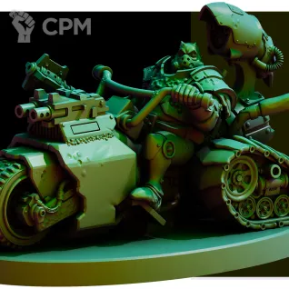 Описание картинки Miasmic Cohort Mounted Heralds от Manufactorum76 по цене 2 800руб | Свободный Рынок Миниатюр - СРМ