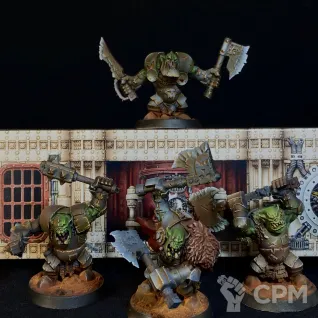 Описание картинки Underworlds Ironjawz Ironskull's Boyz (Ориг) от User15684 по цене 3 000руб | Свободный Рынок Миниатюр - СРМ