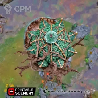 Описание картинки Эльфийская башня от 3D Wargaming по цене 2 800руб | Свободный Рынок Миниатюр - СРМ