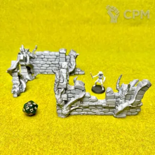 Описание картинки Террейн Заброшенные руины GW от Миниатюры и фигурки по цене 3 900руб | Свободный Рынок Миниатюр - СРМ
