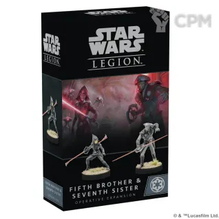 Описание картинки Star Wars: Legion - Fifth Brother and Seventh Sister Operative Expansion от StarkLogistics по цене 3 885руб | Свободный Рынок Миниатюр - СРМ