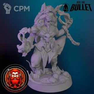 Описание картинки Ворген колдун от Falgrim's_shop по цене 420руб | Свободный Рынок Миниатюр - СРМ