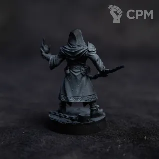 Описание картинки Волшебник/ Колдун/ Чародей от Dark Craft Hobby по цене 260руб | Свободный Рынок Миниатюр - СРМ