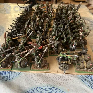 Описание картинки Армия Orcs &amp; goblins Warhammer F.B. от  по цене 100 000руб | Свободный Рынок Миниатюр - СРМ