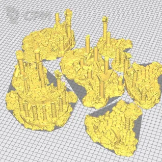 Описание картинки Ancient Ruins от F4Mp по цене 4 444руб | Свободный Рынок Миниатюр - СРМ