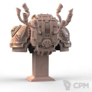 Описание картинки Mortarion Bust от Kapers Point по цене 1 251руб | Свободный Рынок Миниатюр - СРМ