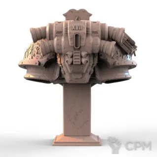 Описание картинки Lorgar Bust от Kapers Point по цене 1 251руб | Свободный Рынок Миниатюр - СРМ
