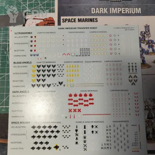 Описание картинки Макулатура из WH40k Dark Imperium от Polk112 по цене 4 000руб | Свободный Рынок Миниатюр - СРМ