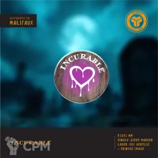 Описание картинки Malifaux Incurable от TerraCutter по цене 35руб | Свободный Рынок Миниатюр - СРМ