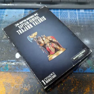 Описание картинки Captain-General Trajann Valoris от Monger по цене 4 450руб | Свободный Рынок Миниатюр - СРМ