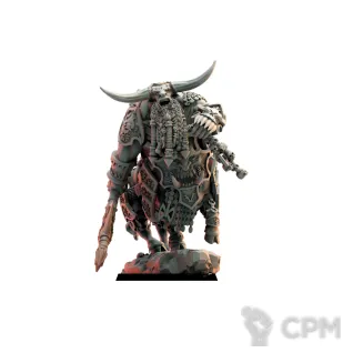 Описание картинки Chaos dwarfs - Taurukh Annointed Hero (1 шт) от 3Д печать миниатюр по цене 1 093руб | Свободный Рынок Миниатюр - СРМ