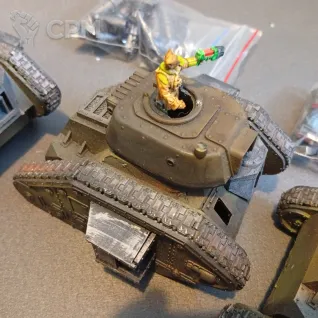 Описание картинки Leman Russ (Леман Русс) от Эмиль по цене 1 800руб | Свободный Рынок Миниатюр - СРМ