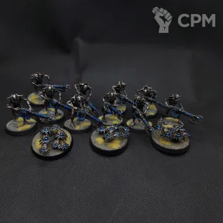 Описание картинки Necron Warriors and Canoptek Scarab Swarms пластик ГВ, покрас от V130177@mail.ru по цене 4 800руб | Свободный Рынок Миниатюр - СРМ