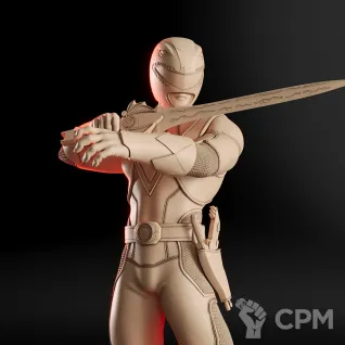 Описание картинки Red Ranger Фигурка (Power Rangers) от GAS3TXD  по цене 2 900руб | Свободный Рынок Миниатюр - СРМ