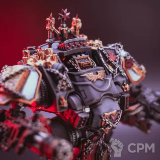 Описание картинки Black Templars Redemptor Dreadnought от Kapers Point по цене 1 350руб | Свободный Рынок Миниатюр - СРМ