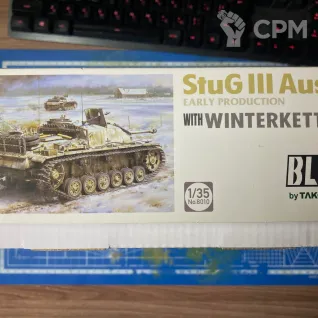Описание картинки 1/35 StuG 3 Ausf.G with winterketten early production от TAKOM от Snork по цене 2 650руб | Свободный Рынок Миниатюр - СРМ