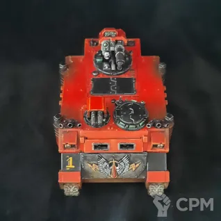 Описание картинки Space Marine Razorback (оригинал) от Superguns по цене 4 000руб | Свободный Рынок Миниатюр - СРМ