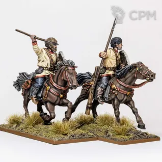 Описание картинки VXDA013  Late Roman Unarmoured Cavalry от Base 28 по цене 3 750руб | Свободный Рынок Миниатюр - СРМ