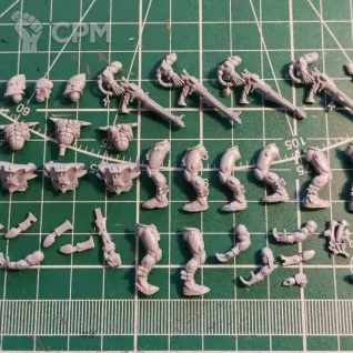 Описание картинки Eldar Guardian Squad (16; 1999) от Stark Foundry по цене 3 325руб | Свободный Рынок Миниатюр - СРМ