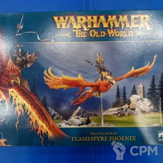 Описание картинки TOW: High Elf Realms Flamespyre Phoenix (MO) от Akella по цене 8 700руб | Свободный Рынок Миниатюр - СРМ