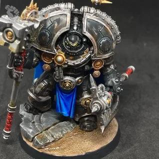 Описание картинки Legiones Astartes: Saturnine Praetor от Danon по цене 5 000руб | Свободный Рынок Миниатюр - СРМ