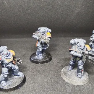 Описание картинки 20  Intercessor и 20 Hellblaster литье от Wolf по цене 3 000руб | Свободный Рынок Миниатюр - СРМ