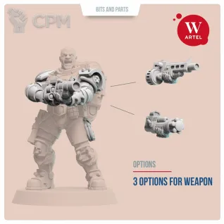 Описание картинки Riot Control Upgrade Pack for Male Enforcers от Артель W по цене 800руб | Свободный Рынок Миниатюр - СРМ