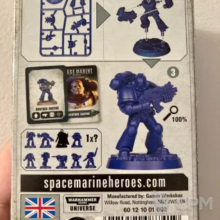 Описание картинки Space Marine Heroes 1 (упаковка, 12шт) от Mini Wargame по цене 14 950руб | Свободный Рынок Миниатюр - СРМ