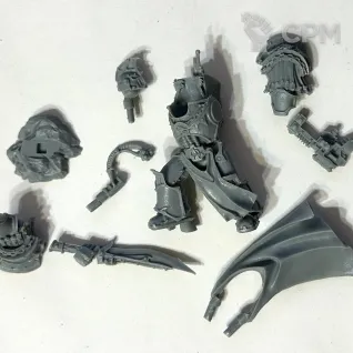 Описание картинки Alpha Legion Praetor in Cataphractii Terminator Armour от Nakatan по цене 600руб | Свободный Рынок Миниатюр - СРМ