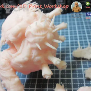 Описание картинки Nurgle Blight Drone/ Foetid Bloat-Dron Proxy от 3Д печать миниатюр по цене 2 126руб | Свободный Рынок Миниатюр - СРМ