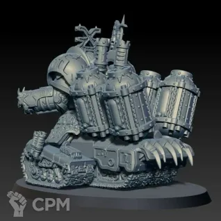 Описание картинки Lord of Skulls от MrMetalHorror по цене 5 000руб | Свободный Рынок Миниатюр - СРМ