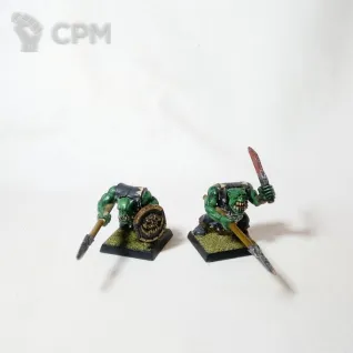 Описание картинки Orcs &amp; Goblins Boyz with Spears x10 от MiniaturesFAN по цене 3 300руб | Свободный Рынок Миниатюр - СРМ