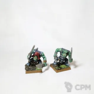 Описание картинки Orcs &amp; Goblins Orc Boyz x10 от MiniaturesFAN по цене 3 300руб | Свободный Рынок Миниатюр - СРМ