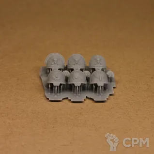 Описание картинки Набор наплечников для дэзвотч грависов 3 (deathwatch gravis shoulders pads 3) от мезеров александр по цене 250руб | Свободный Рынок Миниатюр - СРМ
