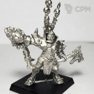 Описание картинки Lord/Champion of Chaos, металл литьё от Shamkin по цене 750руб | Свободный Рынок Миниатюр - СРМ