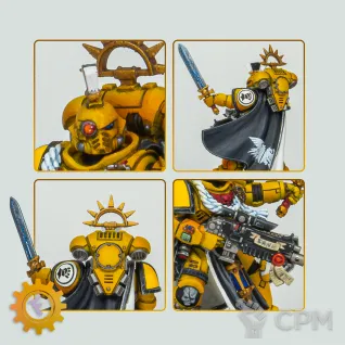 Описание картинки Space Marines Primaris Captain от ForgeNight по цене 550руб | Свободный Рынок Миниатюр - СРМ