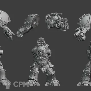 Описание картинки Obliterators от Studio Cockatoo по цене 770руб | Свободный Рынок Миниатюр - СРМ