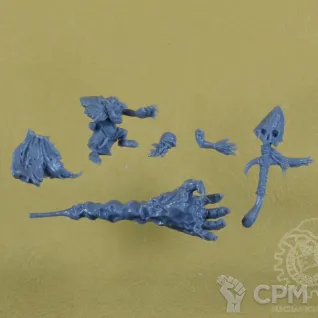 Описание картинки Goblin Shaman Avatar of War от Mechanikus Forge по цене 550руб | Свободный Рынок Миниатюр - СРМ