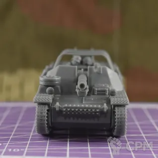 Описание картинки Немецкая САУ Sturmpanzerwagon II с экипажем (версия DAK) / масштаб 1:56 / 28mm от DModels по цене 1 500руб | Свободный Рынок Миниатюр - СРМ
