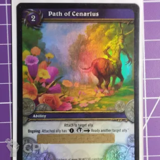 Описание картинки Лут карта World of Warcraft TCG Path of Cenarius от zmeykin по цене 1 500руб | Свободный Рынок Миниатюр - СРМ