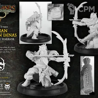 Описание картинки Kenan of Carn Dinas, Bow-Drune от MiniaturesFAN по цене 1 001руб | Свободный Рынок Миниатюр - СРМ