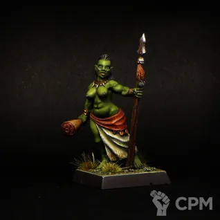 Описание картинки female orc от Brother Vinni по цене 410руб | Свободный Рынок Миниатюр - СРМ