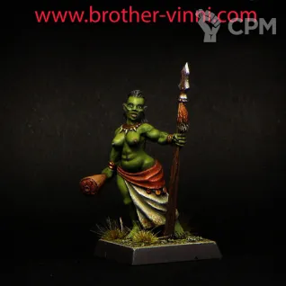 Описание картинки female orc от Brother Vinni по цене 410руб | Свободный Рынок Миниатюр - СРМ