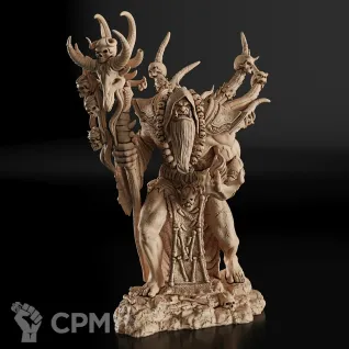 Описание картинки Gul'dan Фигурка (World of Warcraft) от GAS3TXD  по цене 4 400руб | Свободный Рынок Миниатюр - СРМ