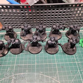 Описание картинки Dark Angels: Cataphractii Terminator Squad от Pozden по цене 7 000руб