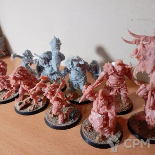Описание картинки Beastmen set от Петров Никита по цене 15 000руб | Свободный Рынок Миниатюр - СРМ