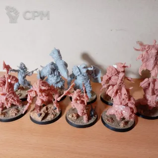 Описание картинки Beastmen set от Петров Никита по цене 15 000руб | Свободный Рынок Миниатюр - СРМ