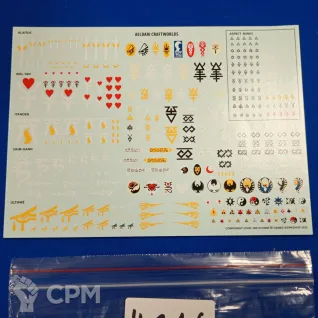 Описание картинки Aeldari Craftworlds transfer sheet #316 от WakoLab (Origs) по цене 240руб | Свободный Рынок Миниатюр - СРМ