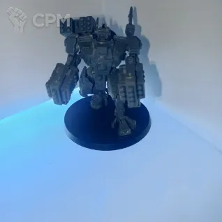 Описание картинки Broadside Battlesuit от Amelio по цене 2 500руб | Свободный Рынок Миниатюр - СРМ